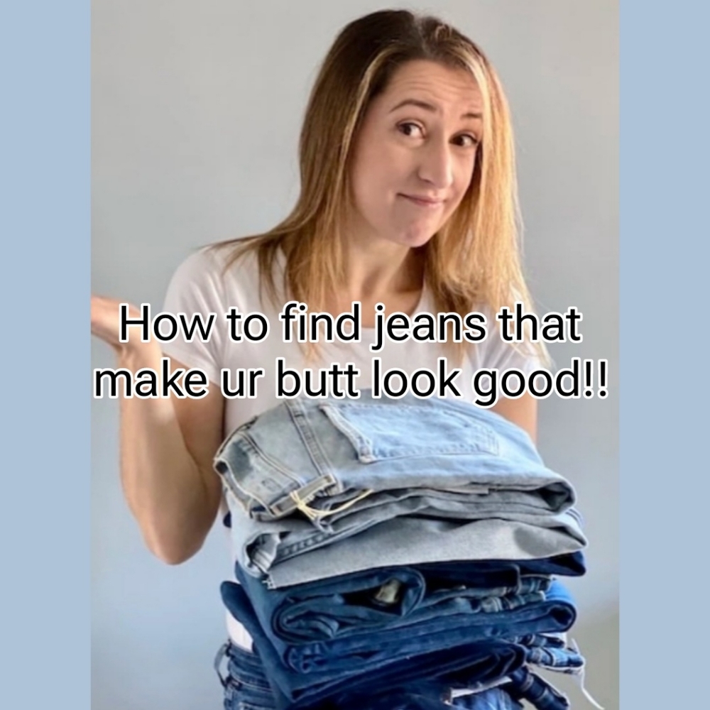 You gotta check out this article about finding the right jeans.